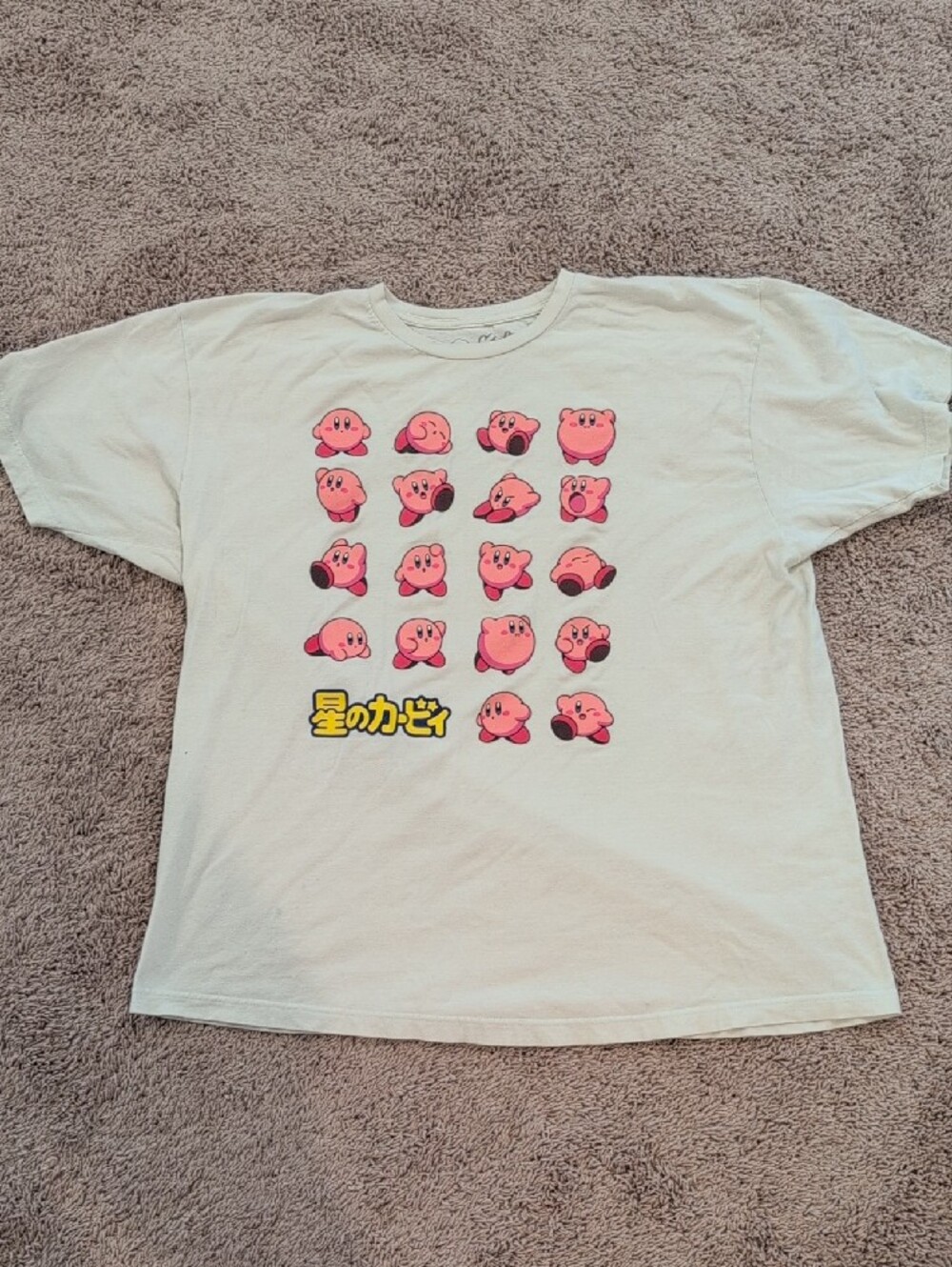 Nintendo Kirby Pink Graphic Short Sleeve Tee - Picture 2 of 9